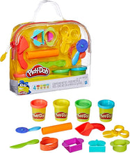 Load image into Gallery viewer, Play-Doh Starter Set 9-Piece Kit with Storage Tote